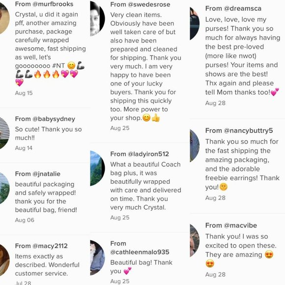 🎉CRYSTAL'S FAB FINDS IS GOING LIVE 10/14/25 3PM CST - A+ DESIGNER BAG BLOWOUT! - Picture 14 of 16